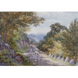 Ward Heys (British, 19th Century), In Borrowdale,