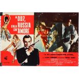 Dalla Russia con Amore/ From Russia with Love, James Bond film posters,