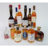 Box 3 - Mixed Spirits Chateau du Breuil Calvados Bardinet VSOP Kvint XO Grappa di Ruche Grappa