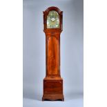 A George III mahogany Longcase clock The movement by Robert Allam,