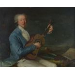 Jacques Wilbaut (French, 1729-1816), Le Joueur de Mandoline, signed and dated 'J Wilbaut 1791',