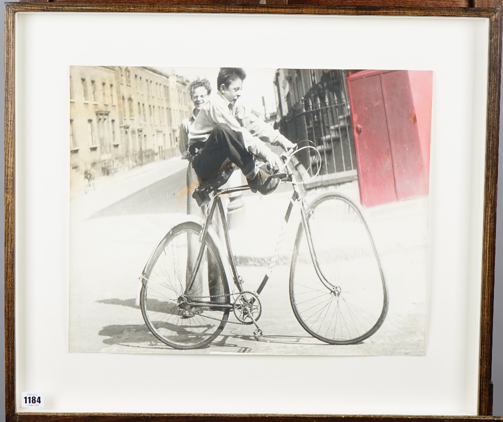 Nigel Henderson (British, 1917-1985), Stressed Photograph of Boys on Bike, - Image 4 of 6