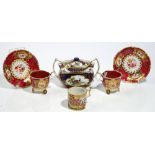 A group of English porcelains, early 19th century,