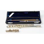 The Miyazawa Flute, Asaka Japan, the flute numbered 13325, MS-95SE, A:442,
