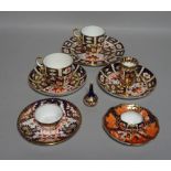 A small group of Royal Crown Derby Imari pattern porcelain, to include a small vase,