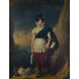 George Henry Harlow (British, 1787-1819), Portrait of Sarah Siddons, bears labels (verso),