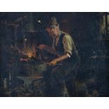 Hermann Armin Kern (Hungarian, 1839-1912), A Blacksmith at Work,