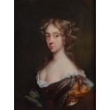 Follower of Sir Peter Lely, A bust length portrait of Lady Elizabeth Spencer, oil on canvas,