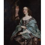 Follower of Sir Peter Lely, Three quarter length portrait of Melusine von der Schulenburg,