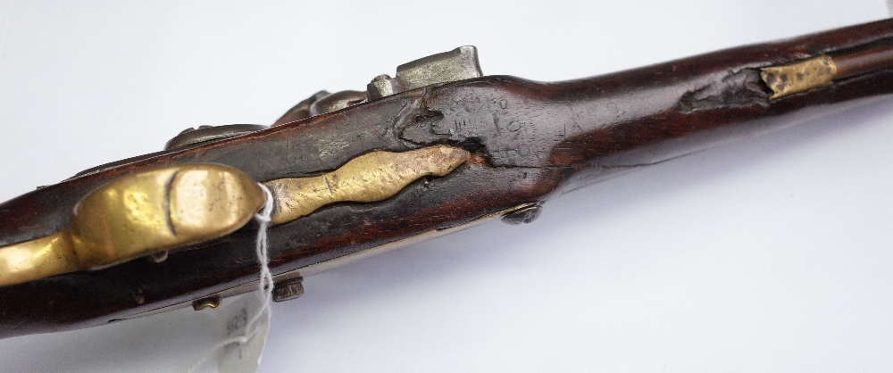 A 19th century Near Eastern flintlock blunderbuss pistol, possibly Turkish, - Bild 9 aus 18