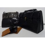 A collection of vintage bags and accessories,
