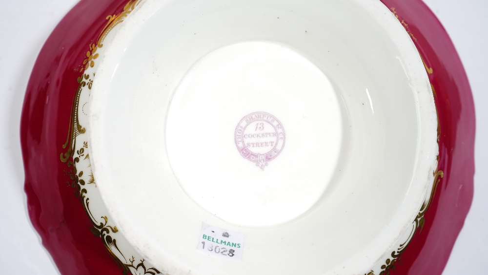 A Coalport porcelain part dessert service, circa 1840, - Image 4 of 4