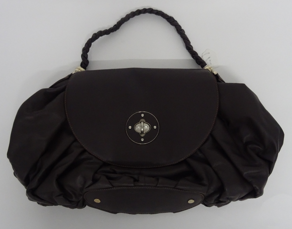 An Aspinal of London lady's soft brown leather softly pleated shoulder bag, - Image 11 of 11