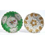 Two Meissen dishes, 20th century,