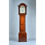 A George III mahogany Longcase clock By William Curtis,
