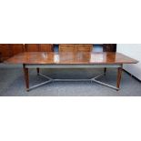 Roche Bobois; a 19th century French style extending dining table,