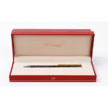 St Dupont, Paris, classique bicolour ballpoint pen, boxed with outer box,