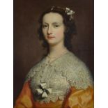 Joseph Highmore (London 1692-1780 Canterbury), Portrait of Elizabeth Banks,