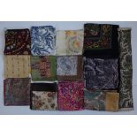 A collection eleven Liberty of London printed silk scarves,