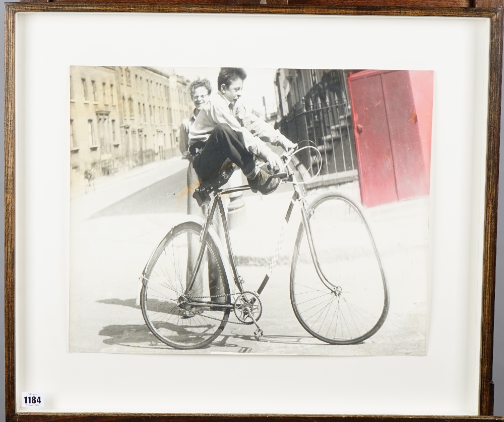 Nigel Henderson (British, 1917-1985), Stressed Photograph of Boys on Bike, - Image 3 of 6