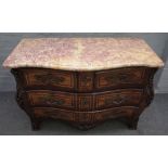 An 18th century Baltic commode,
