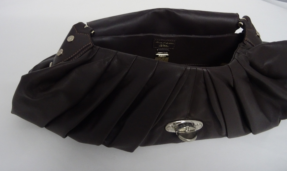 An Aspinal of London lady's soft brown leather softly pleated shoulder bag, - Image 10 of 11