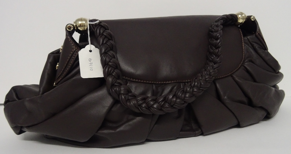 An Aspinal of London lady's soft brown leather softly pleated shoulder bag, - Image 6 of 11