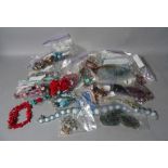 A quantity of mostly 20th century costume jewellery, (qty).