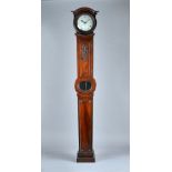 An unusual Late Louis XVI provincial mahogany thirty-hour Regulator Late 18th / early 19th