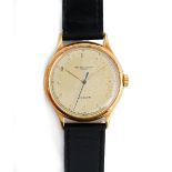 A Vacheron & Constantin Geneve Turler gold circular cased gentleman's wristwatch,