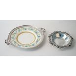 An American Tiffany & Co Sterling Silver shaped circular dish,
