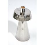 A silver candlestand, commemorating The 1977 Silver Jubilee,