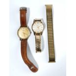 A Tudor Royal 9ct gold circular cased gentleman's wristwatch,