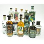 Box 8 - Gin Copeland Navy Strength Mil Gin Jones Signature Nadine V Atlantic Coal NIF Rare Dry