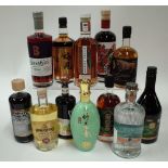 Box 57 - Mixed Spirits Brookie's Byron Slow Gin Meijian Smoky Liqueur Method and Madness Irish