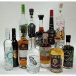 Box 24 - Mixed Spirits D'Argo Mastic Greek Liqueur Lemos Figueierdo Berry Fruit Liqueur Casa