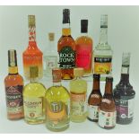 Box 60 - Mixed Spirits Rittenhouse Straight Rye Whisky Muldoon Irish Whiskey Liqueur Graal Tropical