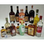 Box 58 - Mixed Spirits Sobieski Vodka Albergaria Liqueur 1776 Rye Whisky Niche Irish Cream