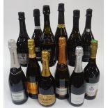 Box 128 - Italian Sparkling Wine Riccadonna Asti Priogrigio Spumante Montelvini Prosecco Riccadonna