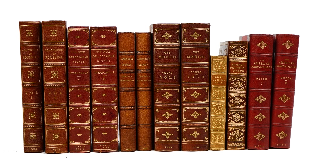 BINDINGS - Jean Jacques ROUSSEAU (1712-78). The Confessions ...