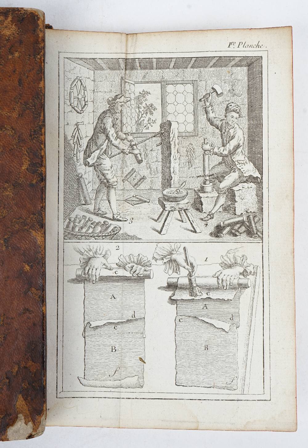 [PERRINET D' ORVAL, Jean-Charles (1707-82)]. Manuel de l' Artificier. - Image 4 of 5
