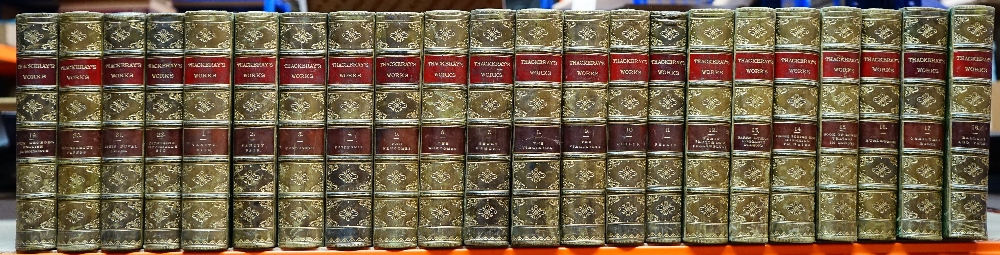 BINDINGS - William Makepeace THACKERAY (1811-63). The Works. London: Smith, Elder & Co., 1869.