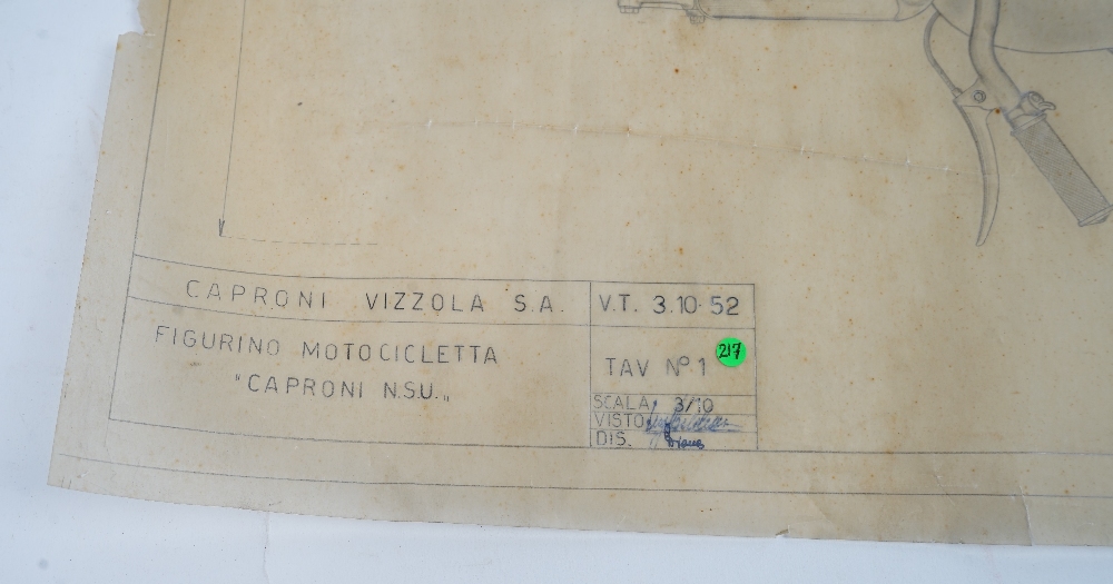 CAPRONI VIZZOLA - An extensive archive relating to Italian transport company Caproni, - Image 4 of 9