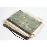 ALBUM - A substantial folio album (450 x 300mm) containing c.