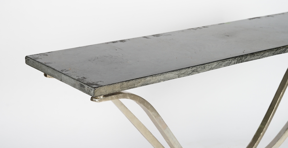 A contemporary console table, - Image 2 of 2