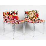A pair of Madamoiselle chairs by Kartell,