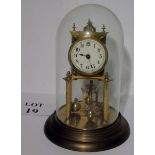 Early 20th century brass anniversary clo