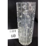 Whitefriars glass style vase, est: £30-£
