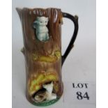 A Hornsea jug with squirrel and fawn she