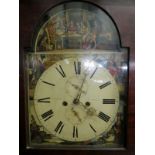 A late Georgian mahogany cased 8 day longcase clock,